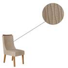 Kit 2 Cadeiras De Jantar Amélia Linho Carvalho Europeu Árido