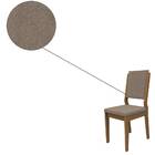 Kit 2 Cadeiras De Jantar Carol Veludo Imbuia Grafite Bnn Decor