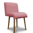 Kit 2 Cadeiras De Jantar Century Suede Rosa - Meu Lar Decoraç