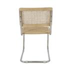 Kit 2 Cadeiras De Jantar Cesca Com Base Inox Assento Encosto