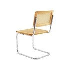 Kit 2 Cadeiras De Jantar Cesca Cor Madeira Natural Base Croma