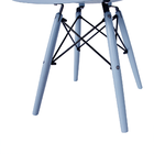 Kit 2 Cadeiras De Jantar Eames Eiffel Azul Claro Color