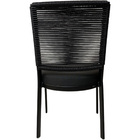 Kit 2 Cadeiras De Jantar Em Alumínio Itapema Corda Estofado P