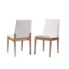 Kit 2 Cadeiras De Jantar Em Eucalipto Vênus Casatema Madeirao