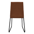 Kit 2 Cadeiras De Jantar Estofada Lille Base Preta Veludo Ter