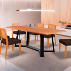 Kit 2 Cadeiras De Jantar Estofada Marrom Em Veludo Ekran