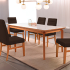 Kit 2 Cadeiras De Jantar Estofada Marrom Em Veludo Yastik