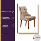 Kit 2 Cadeiras De Jantar Estofadas - Conjunto Roma