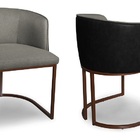 Kit 2 Cadeiras De Jantar Florença Compose Linho Cinza Claro E