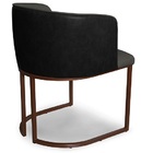 Kit 2 Cadeiras De Jantar Florença Compose Linho Grafite E Cou