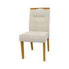 Kit 2 Cadeiras De Jantar Itália Linho Ypê Bege Bnn Decor