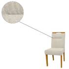 Kit 2 Cadeiras De Jantar Lectus Linho Ypê Bege Tana Decor