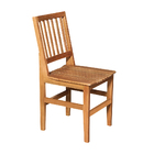 Kit 2 Cadeiras De Jantar Madeira Maciça Ripada Rústica Confor