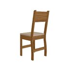 Kit 2 Cadeiras De Jantar Mdf Milano Carvalho/savana