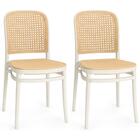 Kit 2 Cadeiras De Jantar Roma Para Sala E Cozinha - Off White