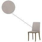 Kit 2 Cadeiras De Jantar Vicenza Linho Amêndoa Bege Tana Decor