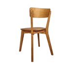 Kit 2 Cadeiras De Madeira Coleção Scandian Natural