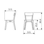 Kit 2 Cadeiras De Madeira Com Encosto Em Mdf E Estofado Coleç