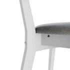 Kit 2 Cadeiras De Madeira Com Encosto Em Mdf E Estofado Coleç