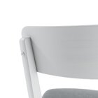 Kit 2 Cadeiras De Madeira Com Encosto Em Mdf E Estofado Coleç