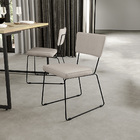 Kit 2 Cadeiras Decorativa Estofada Para Sala De Jantar Base E