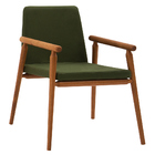 Kit 2 Cadeiras Decorativa Sala De Jantar Sidnei Veludo Verde