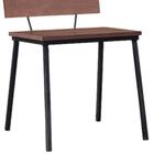 Kit 2 Cadeiras Decorativas Base Aço Preto I03 Dmobiliario