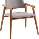 Kit 2 Cadeiras Decorativas Base Tauari 7047 Linho Dmobiliario