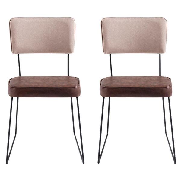 Kit 2 Cadeiras Decorativas F53x1 Dmobiliario