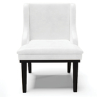 Kit 2 Cadeiras Decorativas Sala De Jantar Base Fixa De Madeir