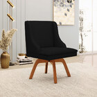 Kit 2 Cadeiras Decorativas Sala De Jantar Base Giratória De M