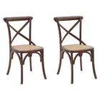 Kit 2 Cadeiras Decorativas Sala De Jantar Cozinha Danna Ratta