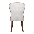 Kit 2 Cadeiras Decorativas Sala De Jantar Duque Madeira Linho