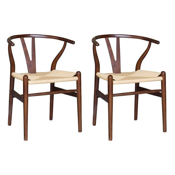 Kit 2 Cadeiras Decorativas Sala De Jantar E Cozinha Bella Mad