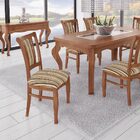 Kit 2 Cadeiras Decorativas Sala De Jantar Odisseu Madeira Mac
