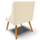 Kit 2 Cadeiras Decorativas Sala De Jantar Pés Palito De Madei