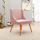 Kit 2 Cadeiras Decorativas Sala De Jantar Pés Palito De Madei