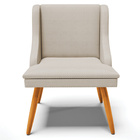 Kit 2 Cadeiras Decorativas Sala De Jantar Pés Palito De Madei