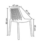Kit 2 Cadeiras Decorativas Sala E Cozinha Phama (pp) Verde Pe