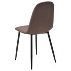 Kit 2 Cadeiras Decorativas Sala E Escritório Base Preta Emoti