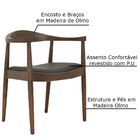 Kit 2 Cadeiras Decorativas Sala E Escritório Colonial Madeira