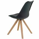 Kit 2 Cadeiras Decorativas Sala E Escritório Neo (pp) Preta G