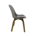 Kit 2 Cadeiras Decorativas Sala E Escritório Softline Pu Sint