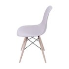 Kit 2 Cadeiras Eames Dkr Base Madeira