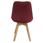 Kit 2 Cadeiras Eames Eiffel Leda Saarinen Design Em Veludo Vi