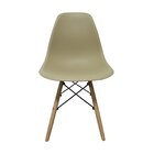 Kit 2 Cadeiras Eames Polipropileno Base Madeira Eiffel Espres