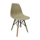 Kit 2 Cadeiras Eames Polipropileno Base Madeira Eiffel Espres
