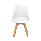 Kit 2 Cadeiras Eames Wood Leda Design Branca