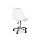 Kit 2 Cadeiras Eiffel Office Base Giratória Branca