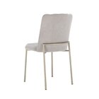 Kit 2 Cadeiras Elis Com Pés Em Aço Carbono E Pintura Metaliza